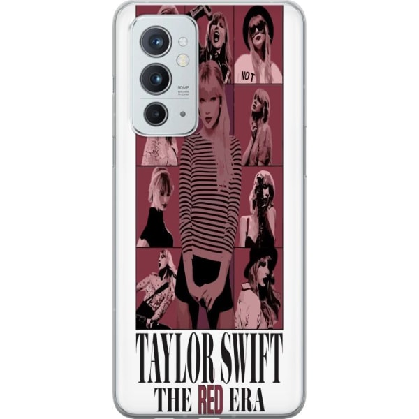OnePlus 9RT 5G Läpinäkyvä kuori Taylor Swift Red