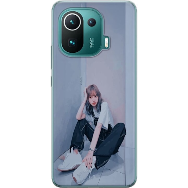 Xiaomi Mi 11 Pro Gennemsigtig cover Lisa from Blackpink – K-