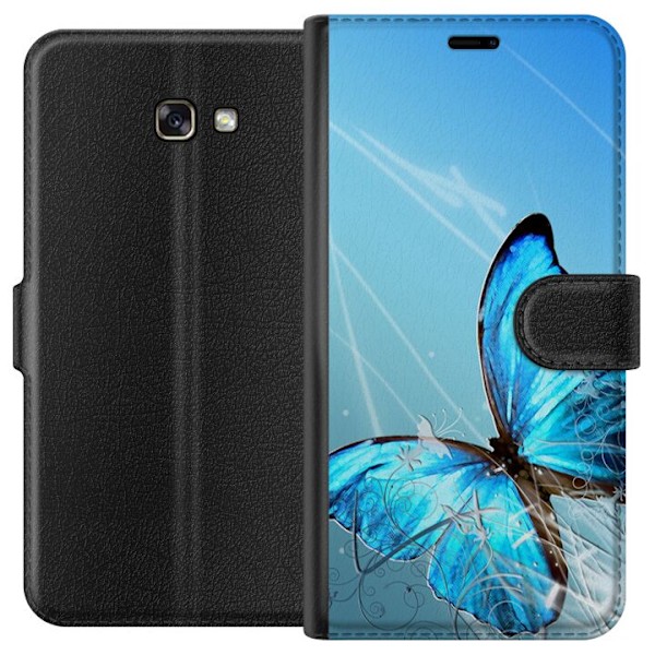 Samsung Galaxy A3 (2017) Tegnebogsetui Sommerfugl
