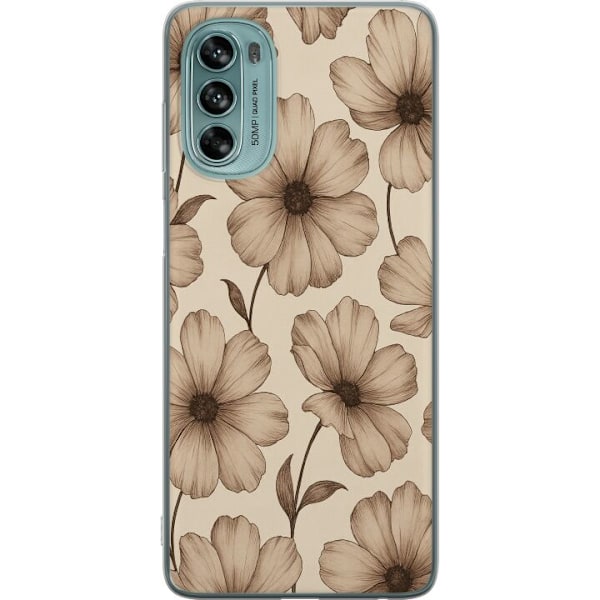 Motorola Moto G62 5G Läpinäkyvä kuori Pastel Rush