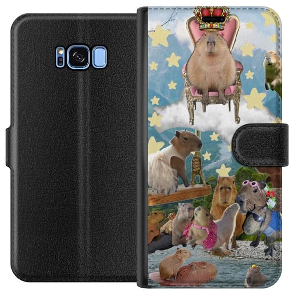 Kompatibelt Plånboksfodral till Samsung Galaxy S8 Capybara