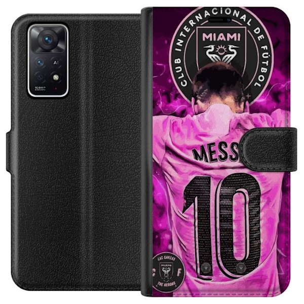 Xiaomi Redmi Note 11 Pro 5G Lompakkokotelo Messi