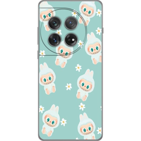 OnePlus 12 Gjennomsiktig deksel Labubu Candy Vibes