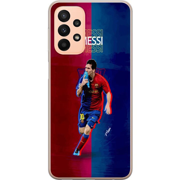 Samsung Galaxy A23 Läpinäkyvä kuori Messi