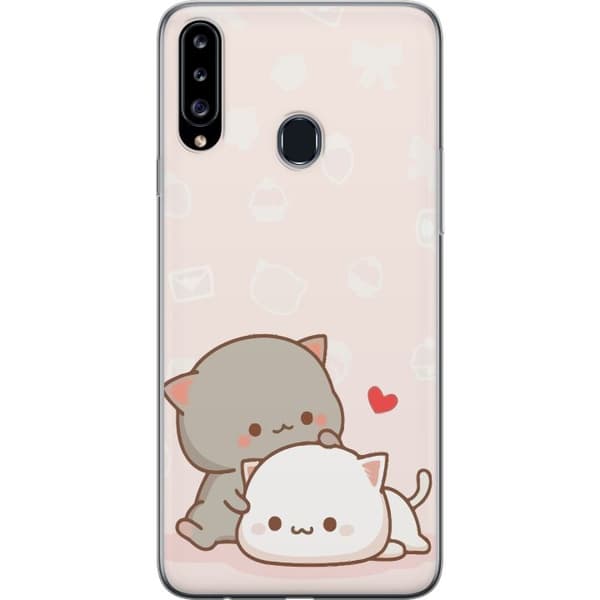 Kompatibelt Mobildeksel til Samsung Galaxy A20s Kawaii