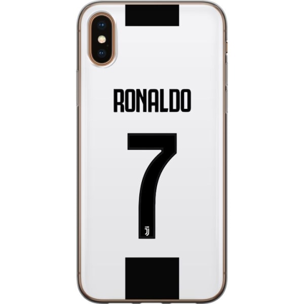 Apple iPhone XS Läpinäkyvä kuori Ronaldo