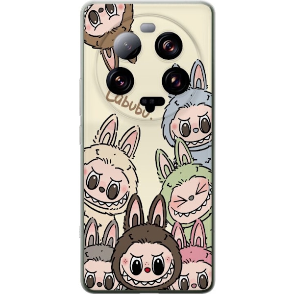 Xiaomi 13 Ultra Gennemsigtig cover Labubu Pastel Collection