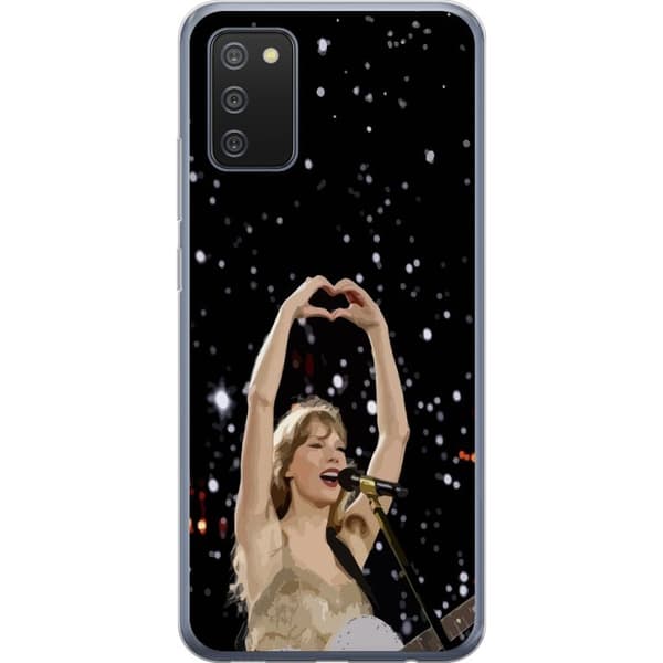 Kompatibelt Mobildeksel til Samsung Galaxy A02s Taylor Swift