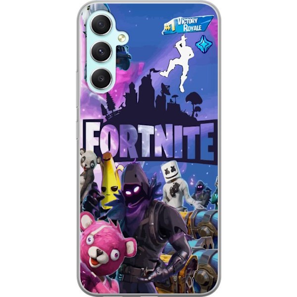 Samsung Galaxy A34 Genomskinligt Skal Fortnite