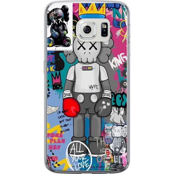 Samsung Galaxy S6 edge Gennemsigtig cover Kunst