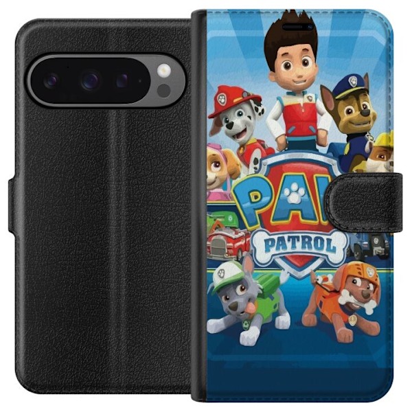 Google Pixel 9 Pro XL Lompakkokotelo Paw Patrol