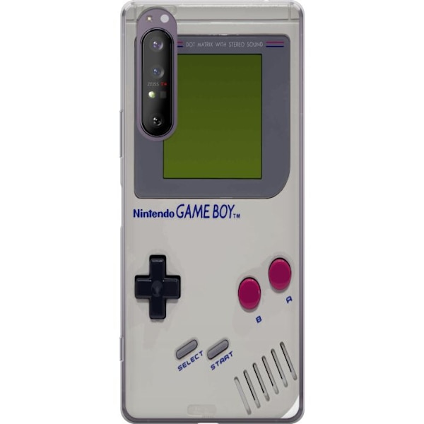 Sony Xperia 1 II Gennemsigtig cover Game Boy