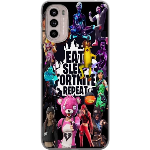 Motorola Moto G41 Gennemsigtig cover Fortnite