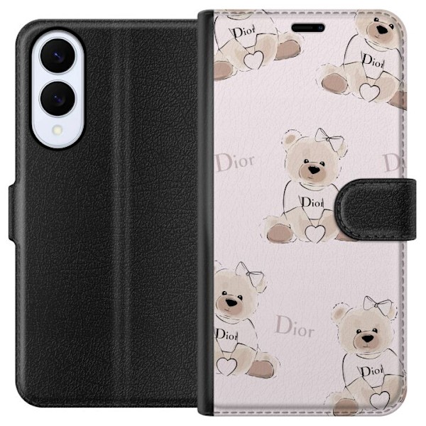 Samsung Galaxy S25 Edge Tegnebogsetui Teddy Dior Vibes - luksu