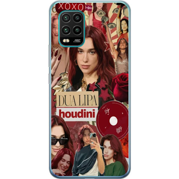 Xiaomi Mi 10 Lite 5G Genomskinligt Skal Dua Lipa – Fashion &