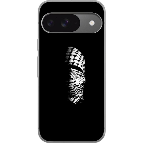Google Pixel 9 Gennemsigtig cover Keffiyeh-mønster - klassisk