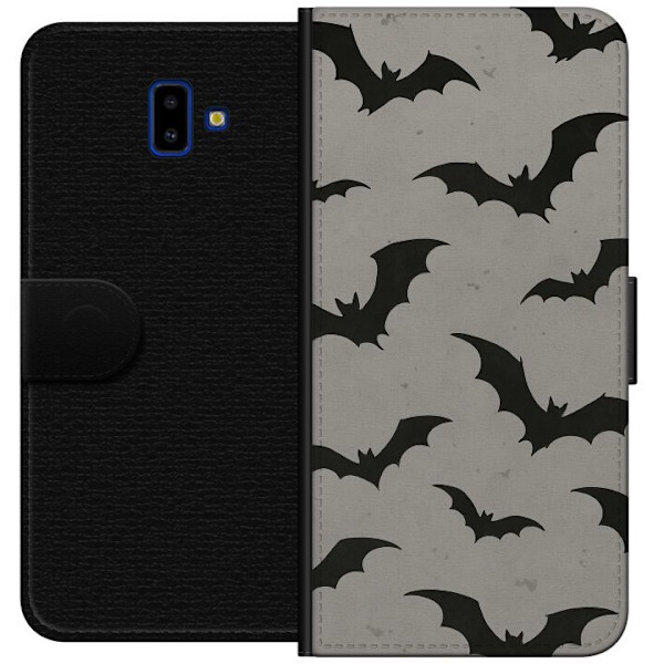 Samsung Galaxy J6+ Lompakkokotelo Flutterprint