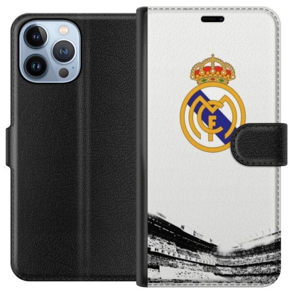 Apple iPhone 13 Pro Max Lompakkokotelo Real Madrid