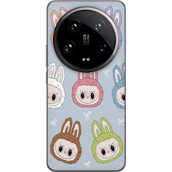 Xiaomi 14 Ultra Läpinäkyvä kuori Tähtikuvioitu hirviöasenne