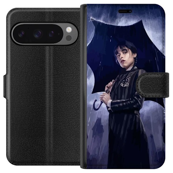 Google Pixel 9 Pro XL Lommeboketui Wednesday Addams