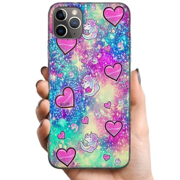 Apple iPhone 11 Pro Max TPU Mobilskal Unicorn Enhörning