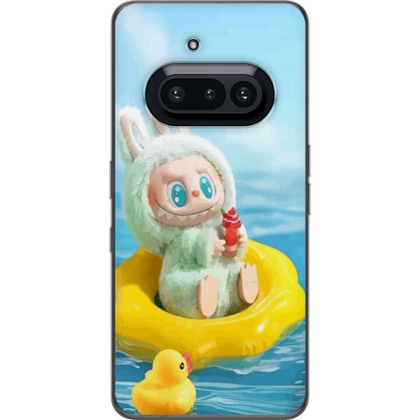 Nothing Phone (3a) Genomskinligt Skal Labubu Stripe Attack –
