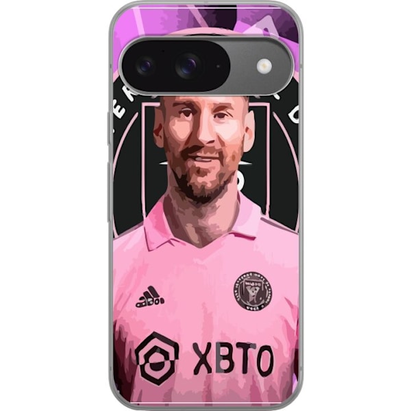 Google Pixel 9 Pro Gennemsigtig cover Messi