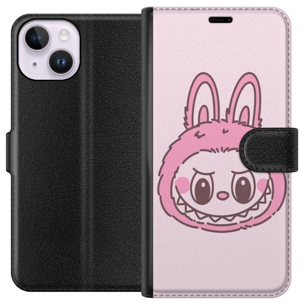 Apple iPhone 14 Plånboksfodral Labubu Zodiac Bunny Edition