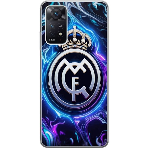 Xiaomi Redmi Note 11 Pro Läpinäkyvä kuori Real Madrid