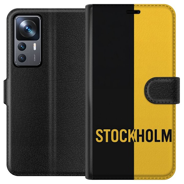 Xiaomi 12T Pro Lompakkokotelo Stockholm – jalkapallo