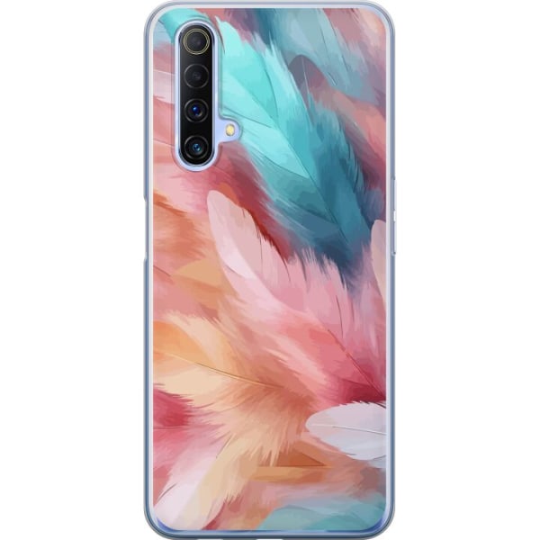 Realme X50 5G Gennemsigtig cover Fjer