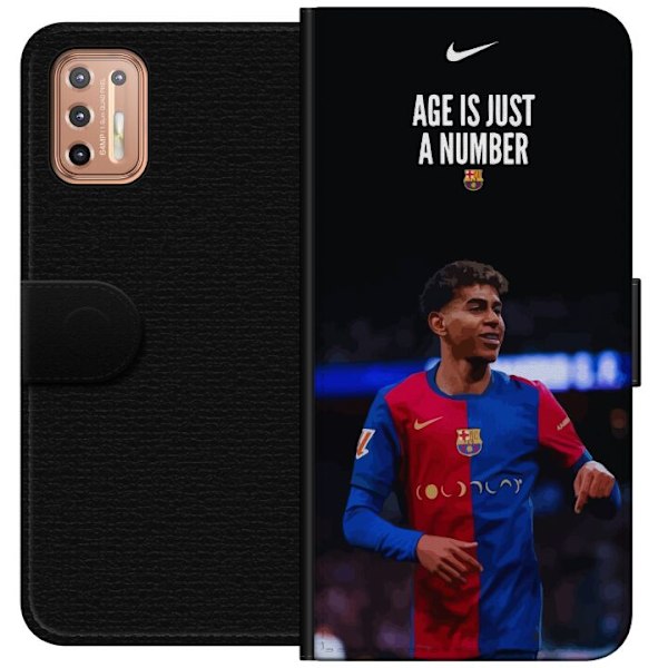 Motorola Moto G9 Plus Lommeboketui Lamine Yamal