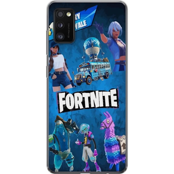 Samsung Galaxy A41 Gjennomsiktig deksel Fortnite