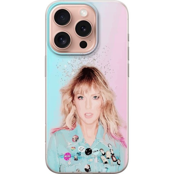 Apple iPhone 16 Pro Läpinäkyvä kuori Taylor Swift Runous