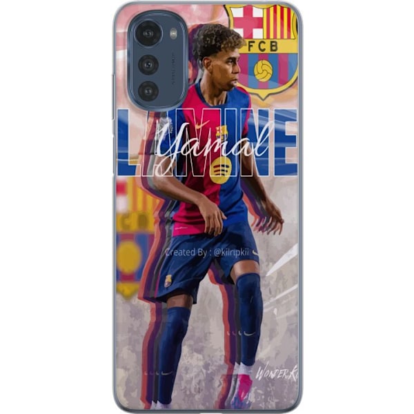 Motorola Moto E32s Genomskinligt Skal Lamine Yamal FCB