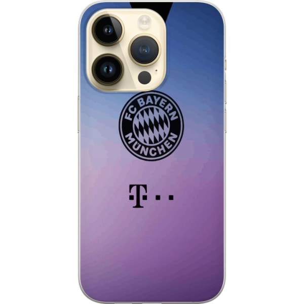 Apple iPhone 15 Pro Läpinäkyvä kuori FC Bayern