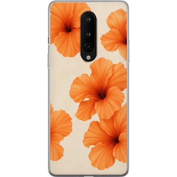OnePlus 8 Gjennomsiktig deksel Papaya Punch