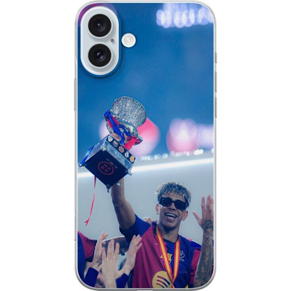 Apple iPhone 16 Plus Gennemsigtig cover Lamine Yamal