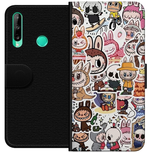 Huawei P40 lite E Lompakkokotelo Labubu All-Stars – POP MART Erikoispainos