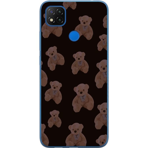 Xiaomi Redmi 9C NFC Läpinäkyvä kuori Karhu useita karhuja