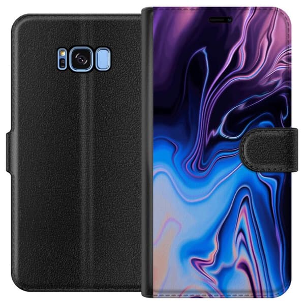 Kompatibelt Plånboksfodral till Samsung Galaxy S8 Mönster