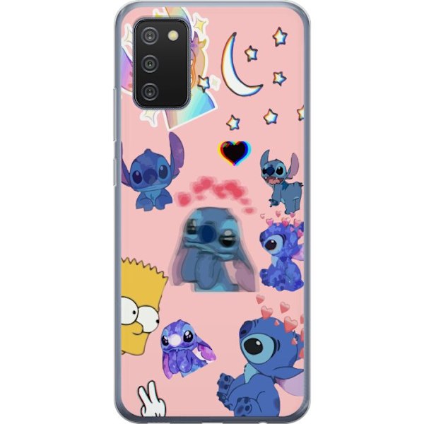 Samsung Galaxy A02s Gennemsigtig cover Stitch