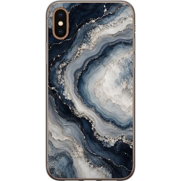 Kompatibel Mobilcover til Apple iPhone XS Max Nattagat blå