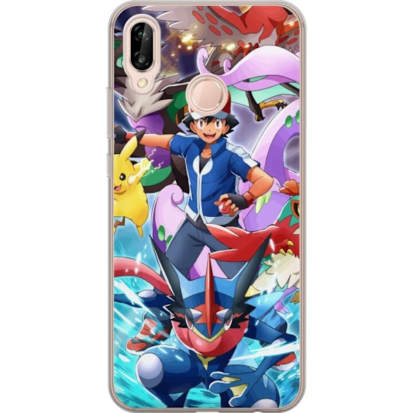 Huawei P20 lite Gennemsigtig cover Pokemon