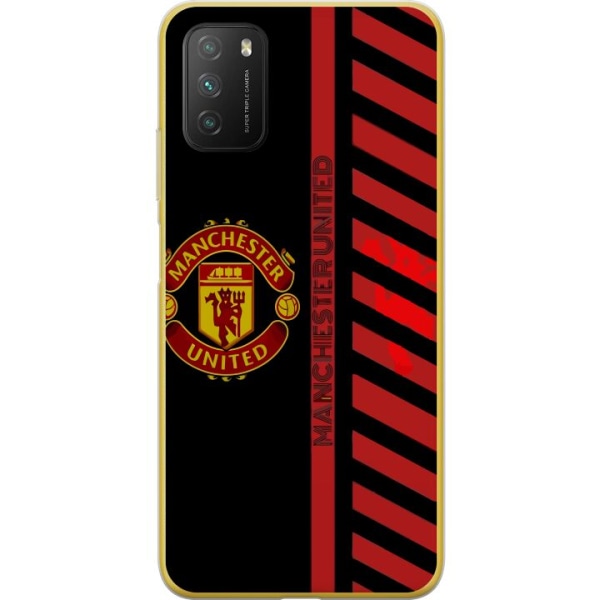 Xiaomi Poco M3  Gjennomsiktig deksel Manchester United