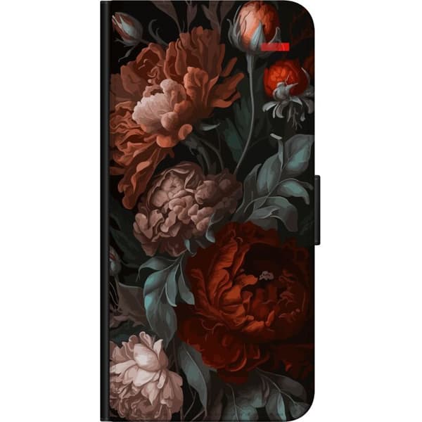 Kompatibel Tegnebogsetui til OnePlus 9 Pro Blommor