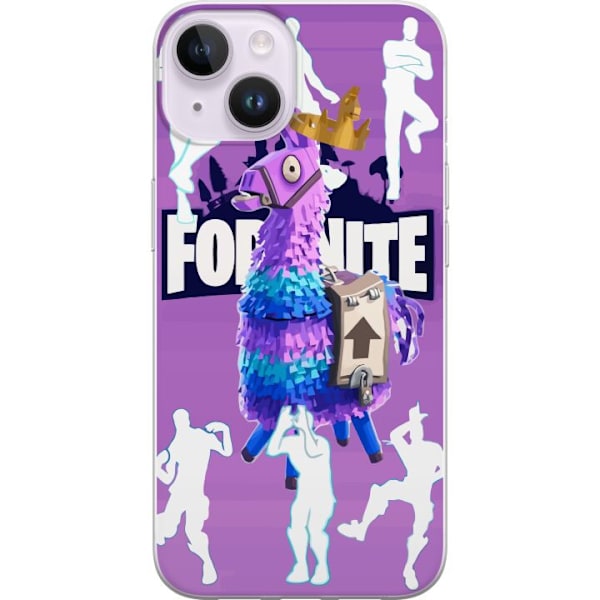 Apple iPhone 15 Gjennomsiktig deksel Fortnite