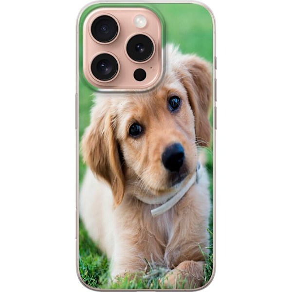 Apple iPhone 16 Pro Gjennomsiktig deksel Hund