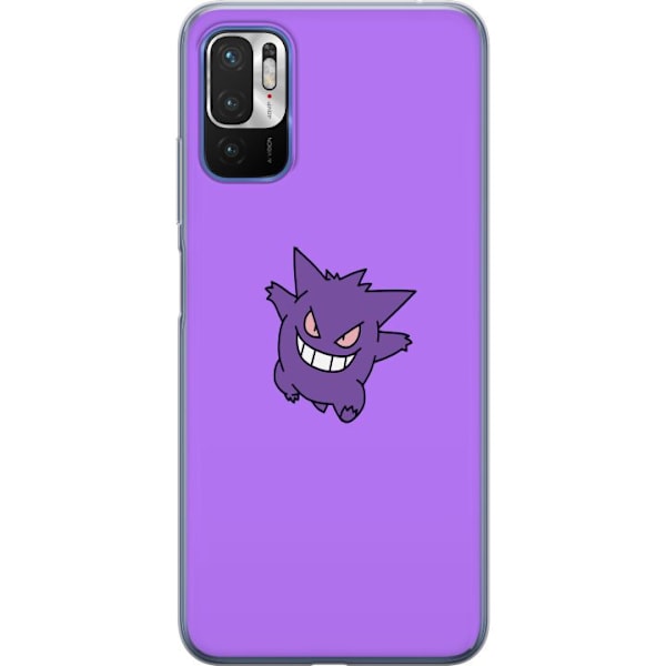 Xiaomi Redmi Note 10 5G Genomskinligt Skal Gengar Pokémon