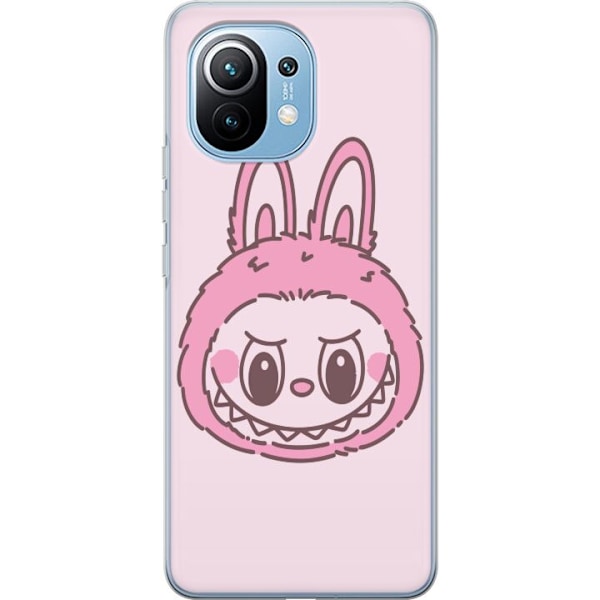 Xiaomi Mi 11 Genomskinligt Skal Labubu Zodiac Bunny Edition